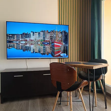 Lägenhet Les Hauts De Honfleur Équemauville